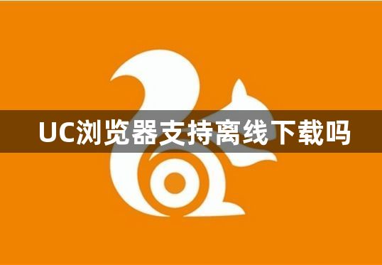 UC浏览器支持离线下载吗1